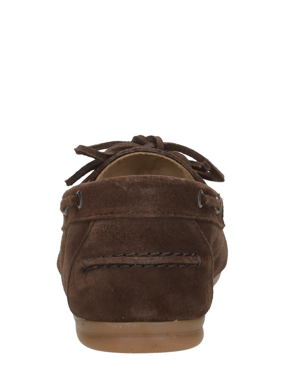 Shoecolate - Dames Bootschoen – donkerbruin – foto 3 van 4