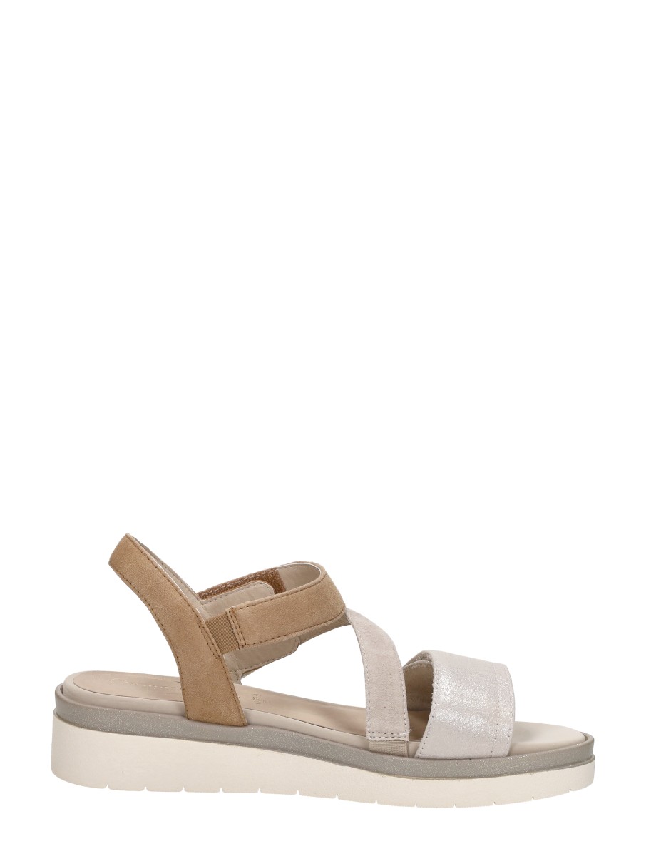 Tamaris Comfort - Sandalen Plat – beige – foto 4 van 4