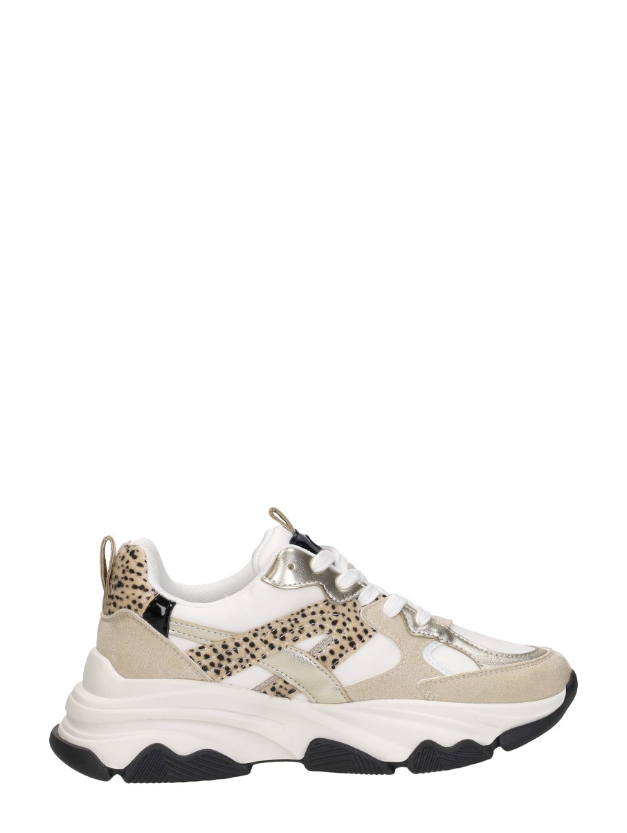 Sub55 - Sneakers Laag – beige – foto 4 van 4