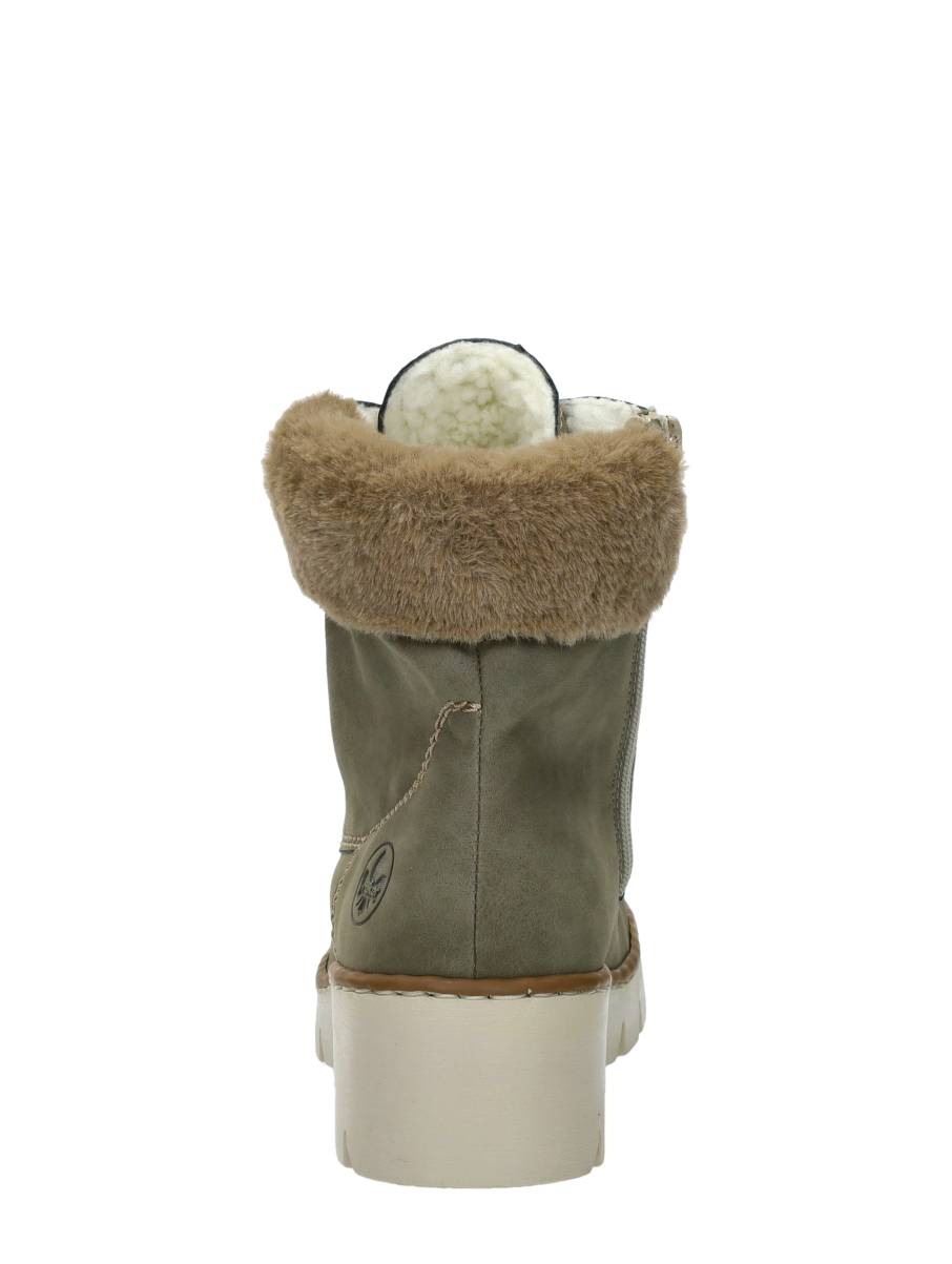 Rieker - Veterschoenen Hoog – groen – foto 3 van 4