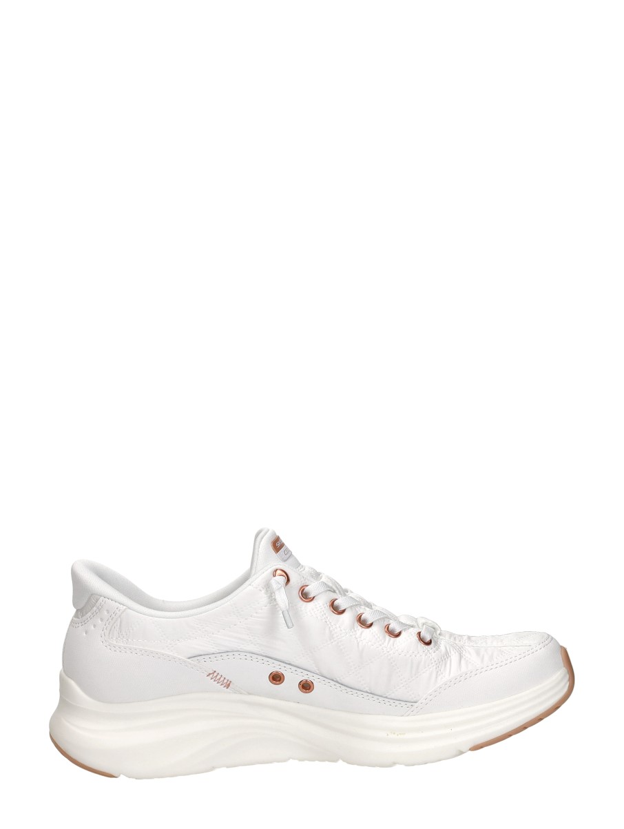 Skechers - Slip-ins: Contour Foam Cozy Fit – wit – foto 4 van 4