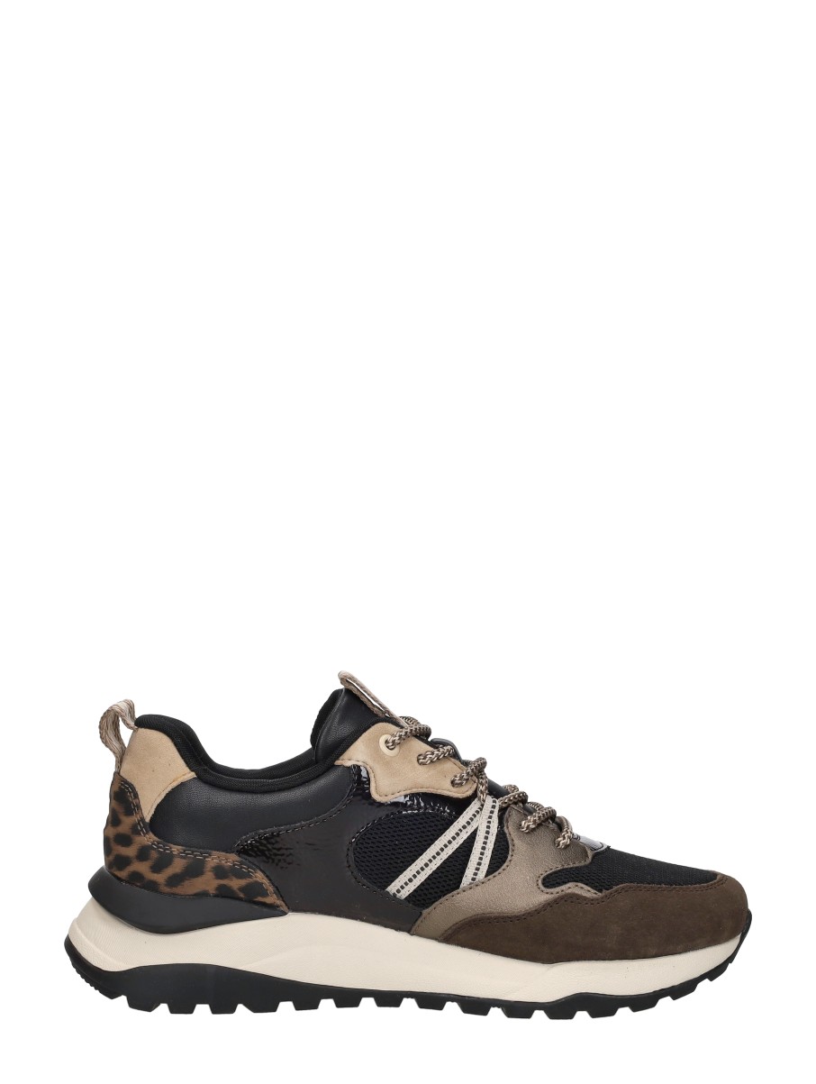 Rieker - Sneakers Laag – donkerbruin – foto 4 van 4
