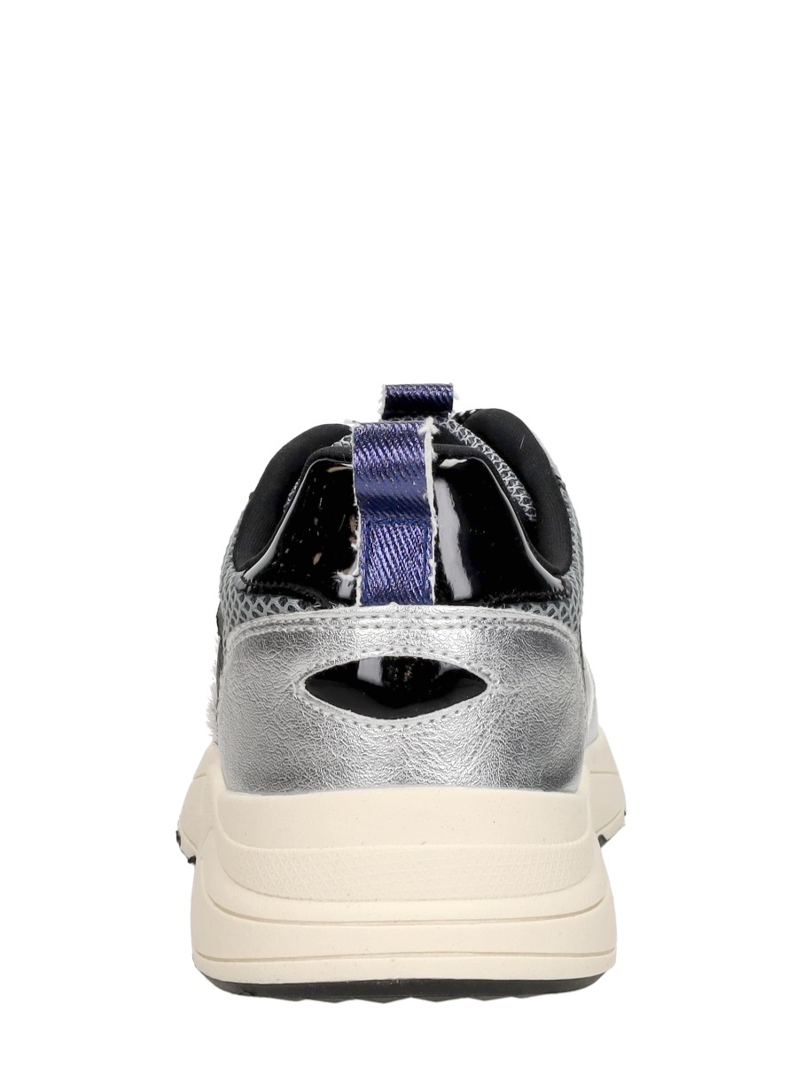 Sub55 - Sneakers Laag Zilver – zilverkleur – foto 3 van 4