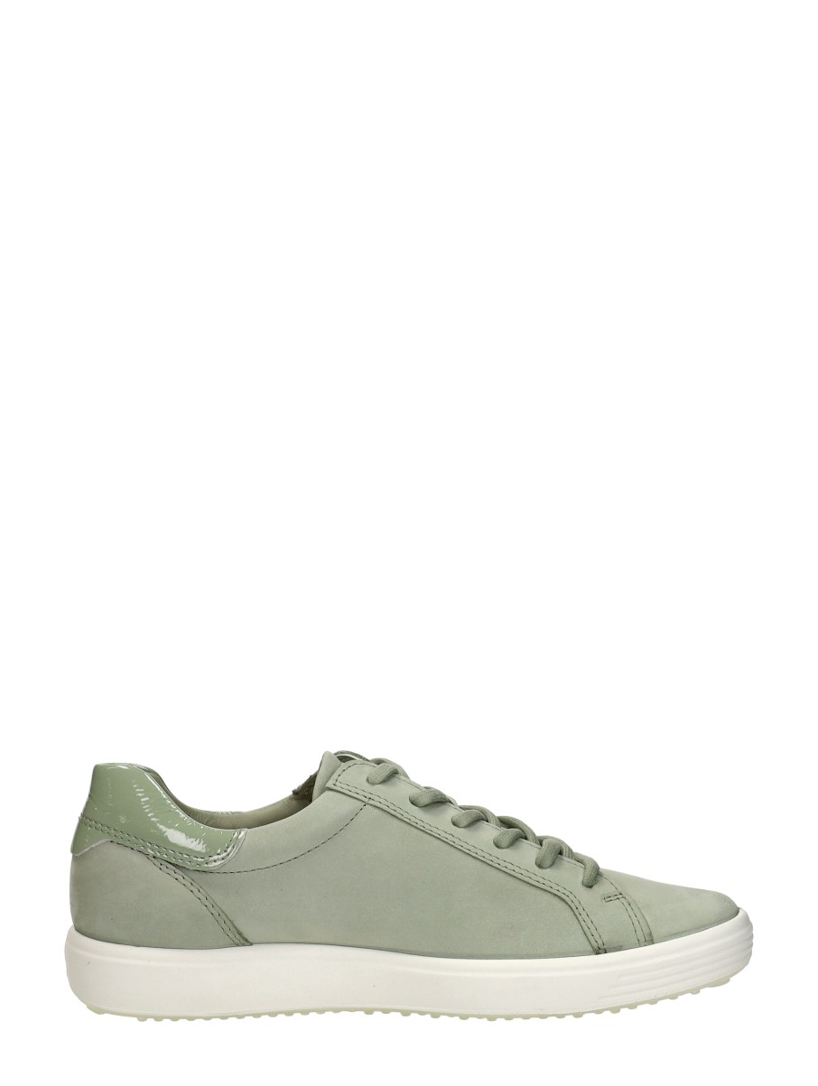 ECCO - Soft 7 Side Zip Lace – groen – foto 4 van 4