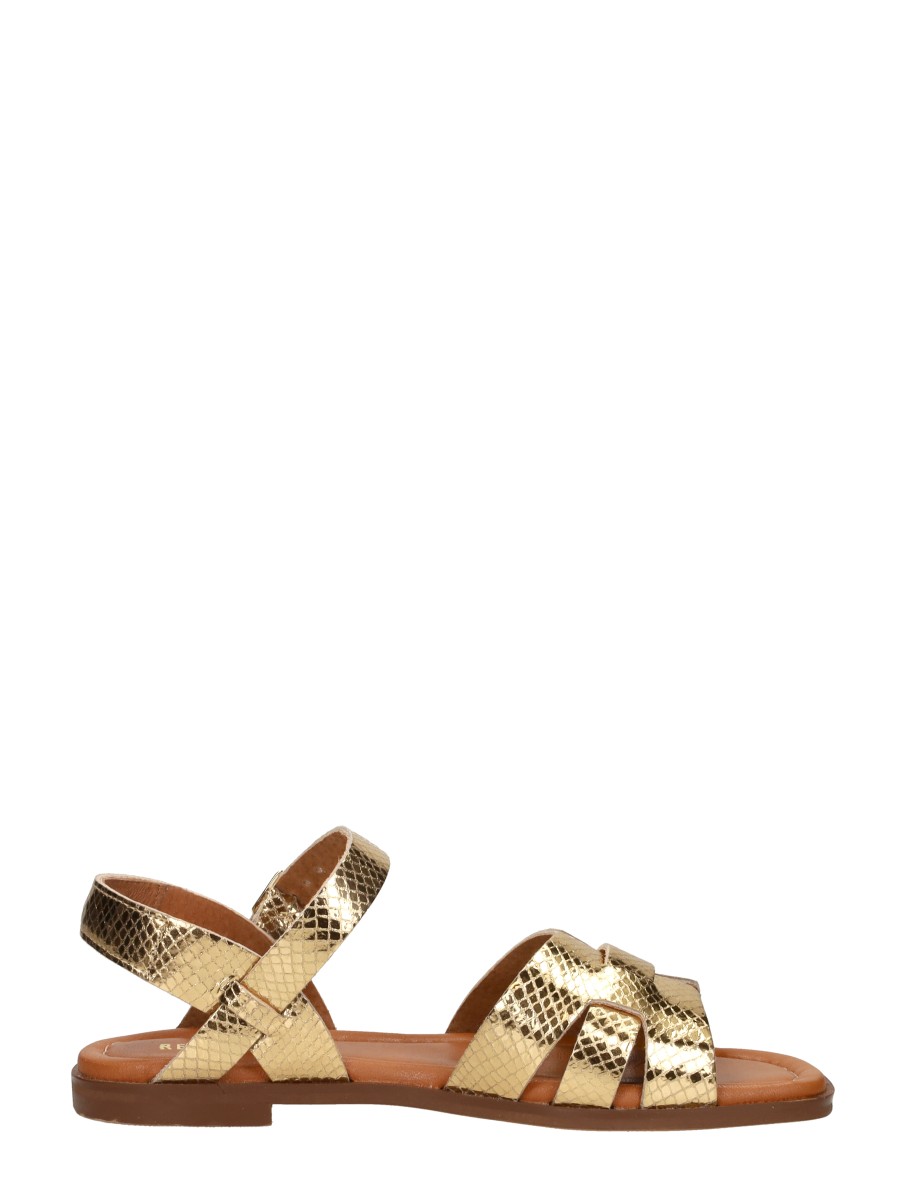 Red Rag - Sandalen Plat – goudkleur – foto 4 van 4