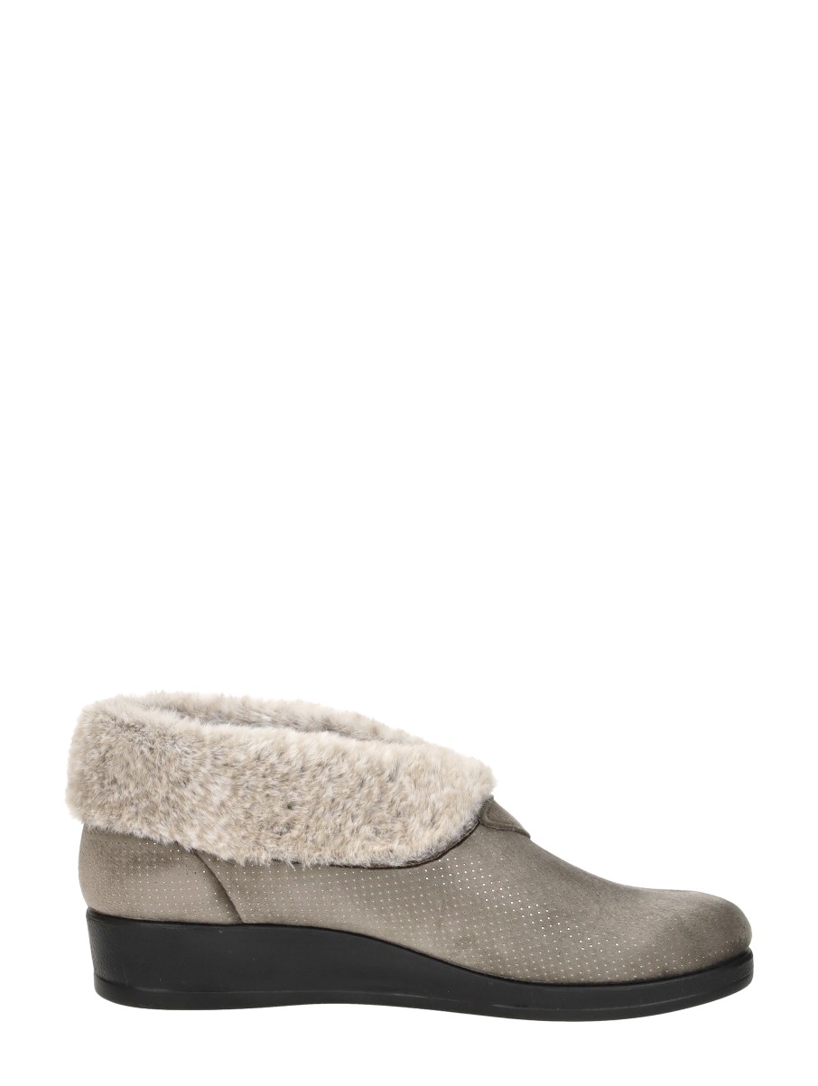 Fly Flot - Pantoffels Dicht – taupe – foto 4 van 4