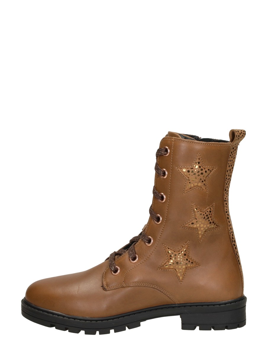 Keq Veterschoen Hoog – Cognac