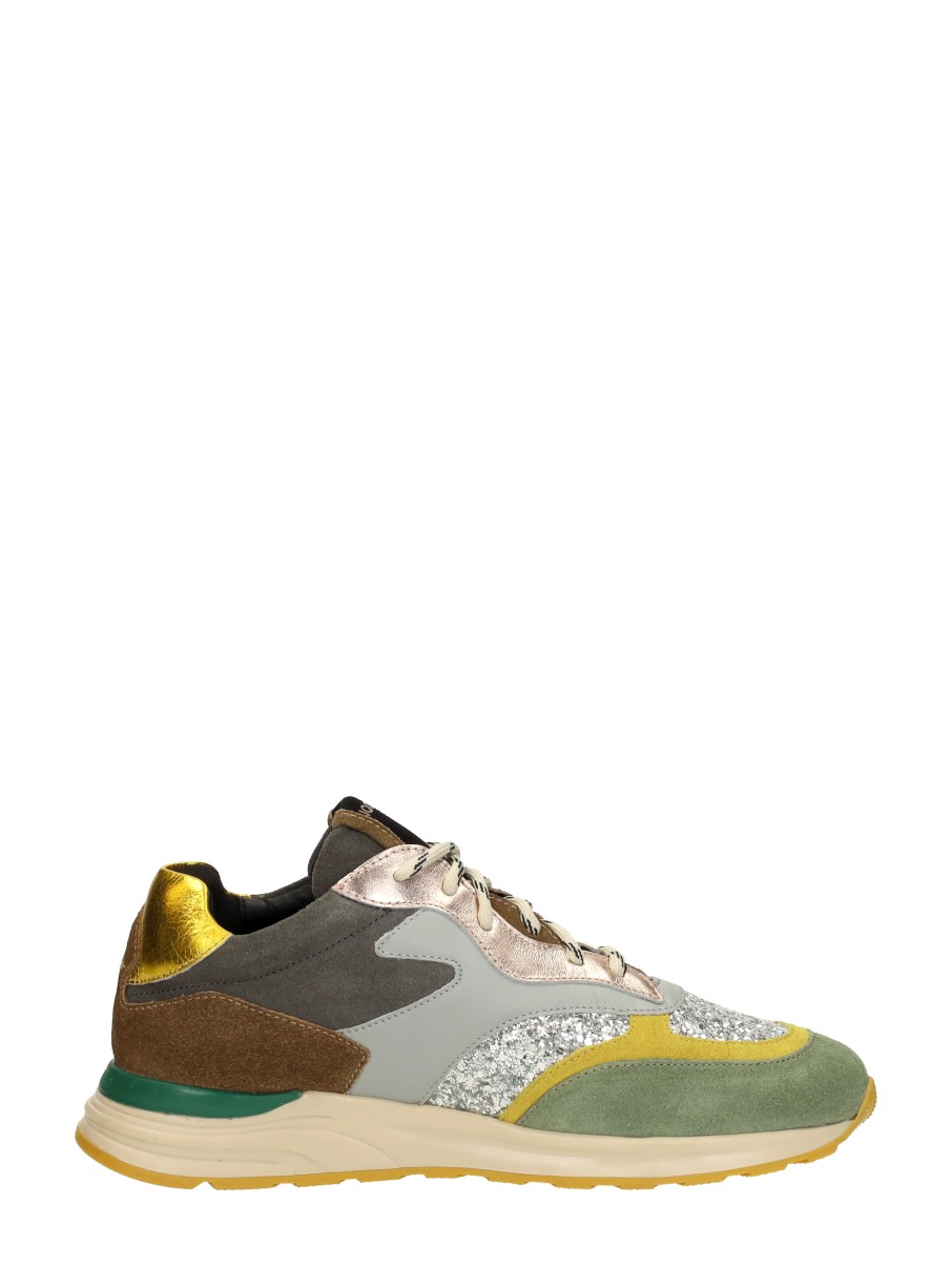 Iqonic - Sneakers Laag – groen – foto 4 van 4