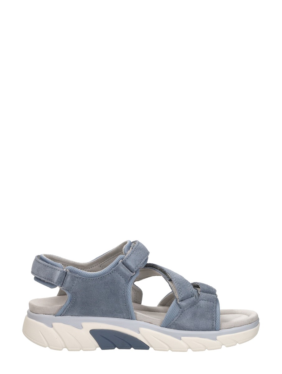 Gabor - Sandalen Plat – licht blauw – foto 4 van 4