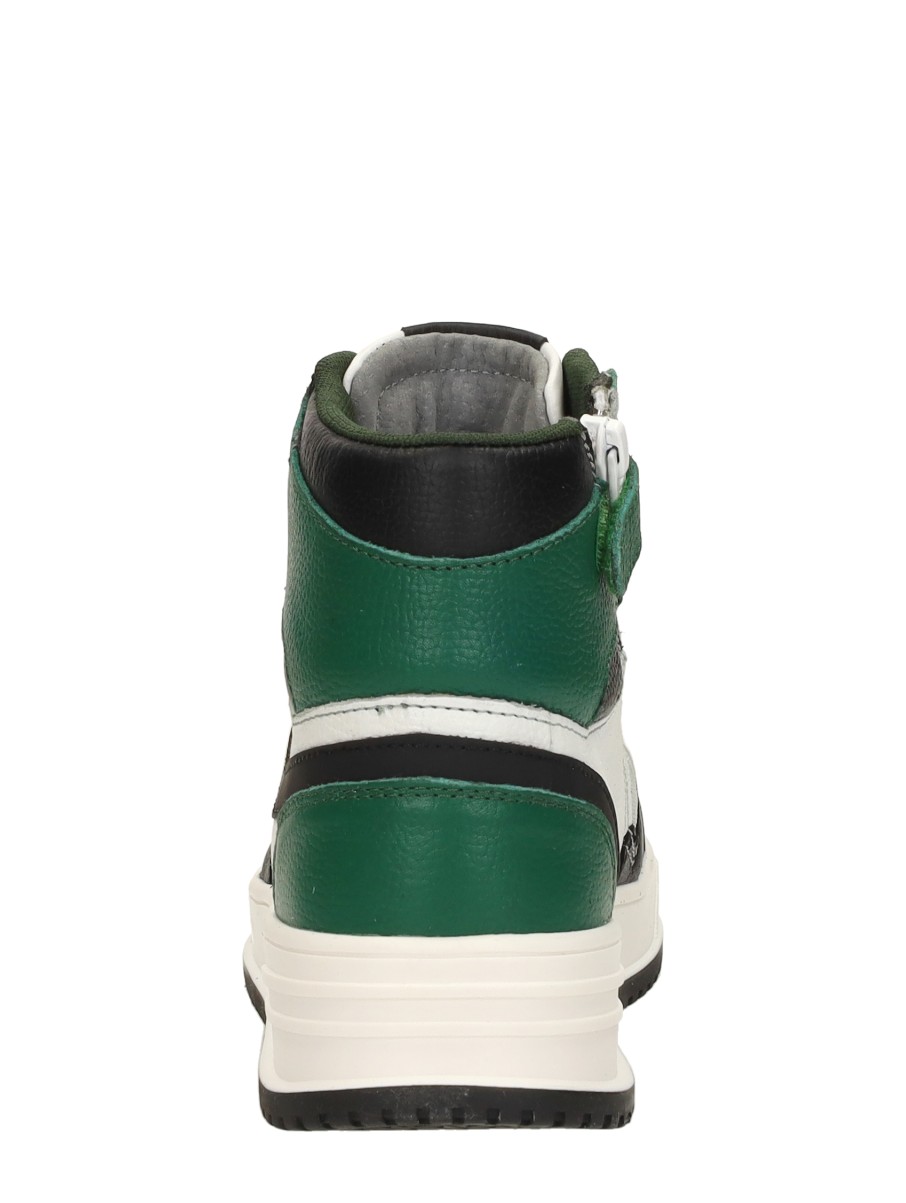 Sub55 - Veterschoenen Hoog – groen – foto 3 van 4