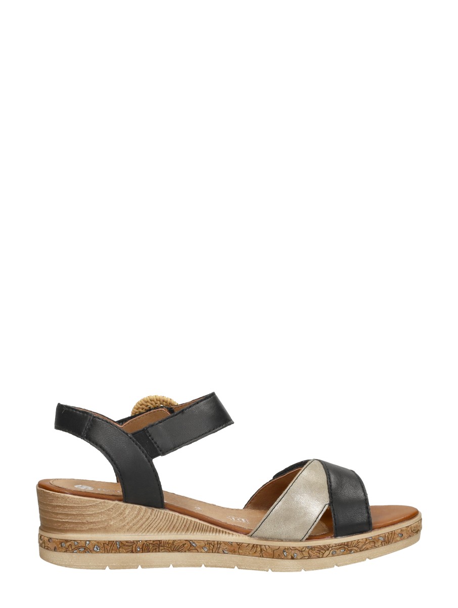 Remonte - Sandalen Plat – zwart – foto 4 van 4