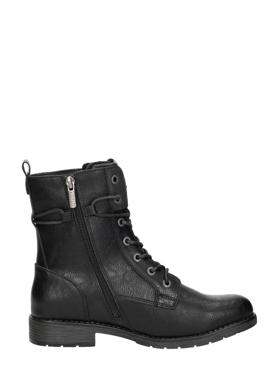 Mustang - Veterschoenen Hoog – zwart – foto 4 van 4
