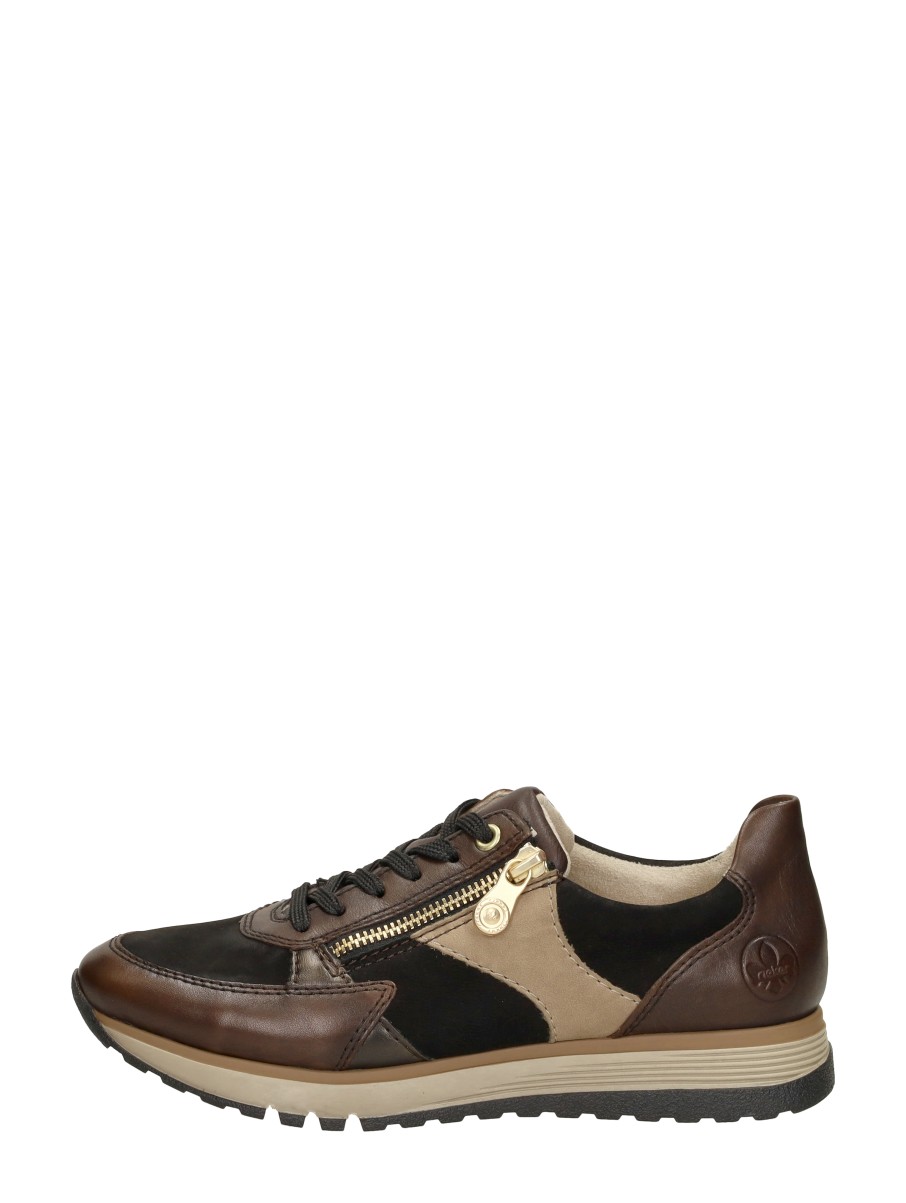 Rieker damessneaker bruin