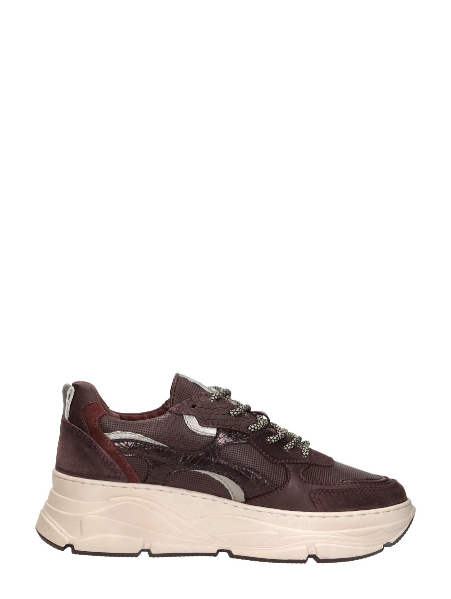 Sub55 - Sneakers Laag – bordeaux – foto 4 van 4