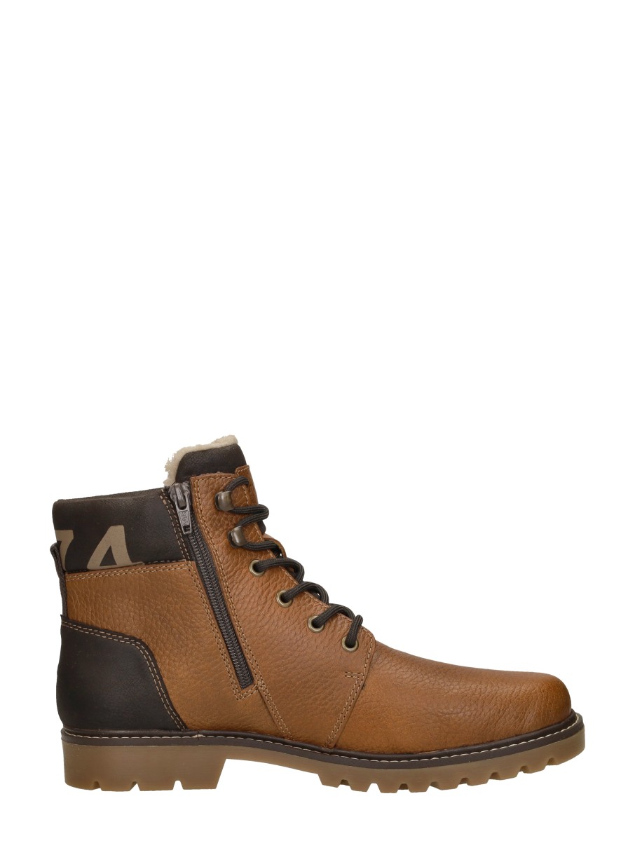 Rieker - Veterschoenen Hoog – cognac – foto 4 van 4