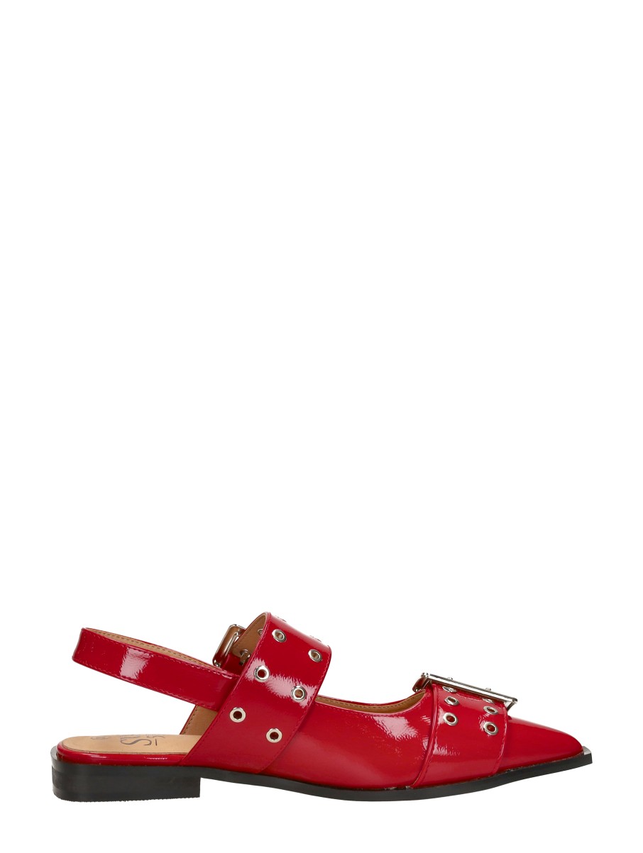 Sub55 - Slingbacks – rood – foto 4 van 4