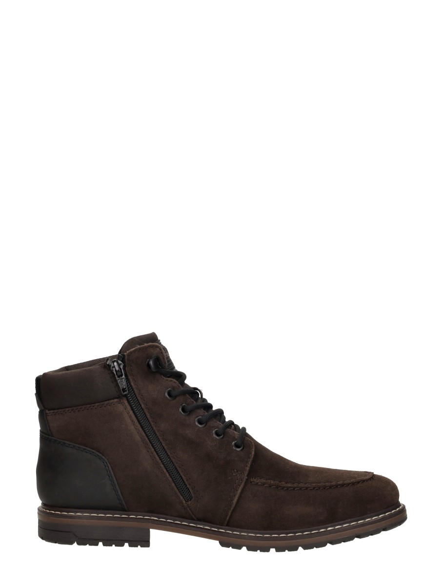 Rieker - Veterschoenen Hoog – donkerbruin – foto 4 van 4