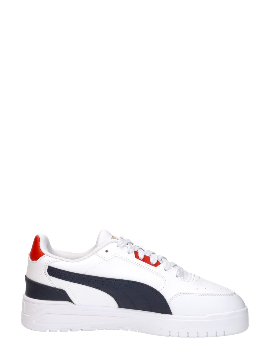 Puma Shuffle kindersneaker wit