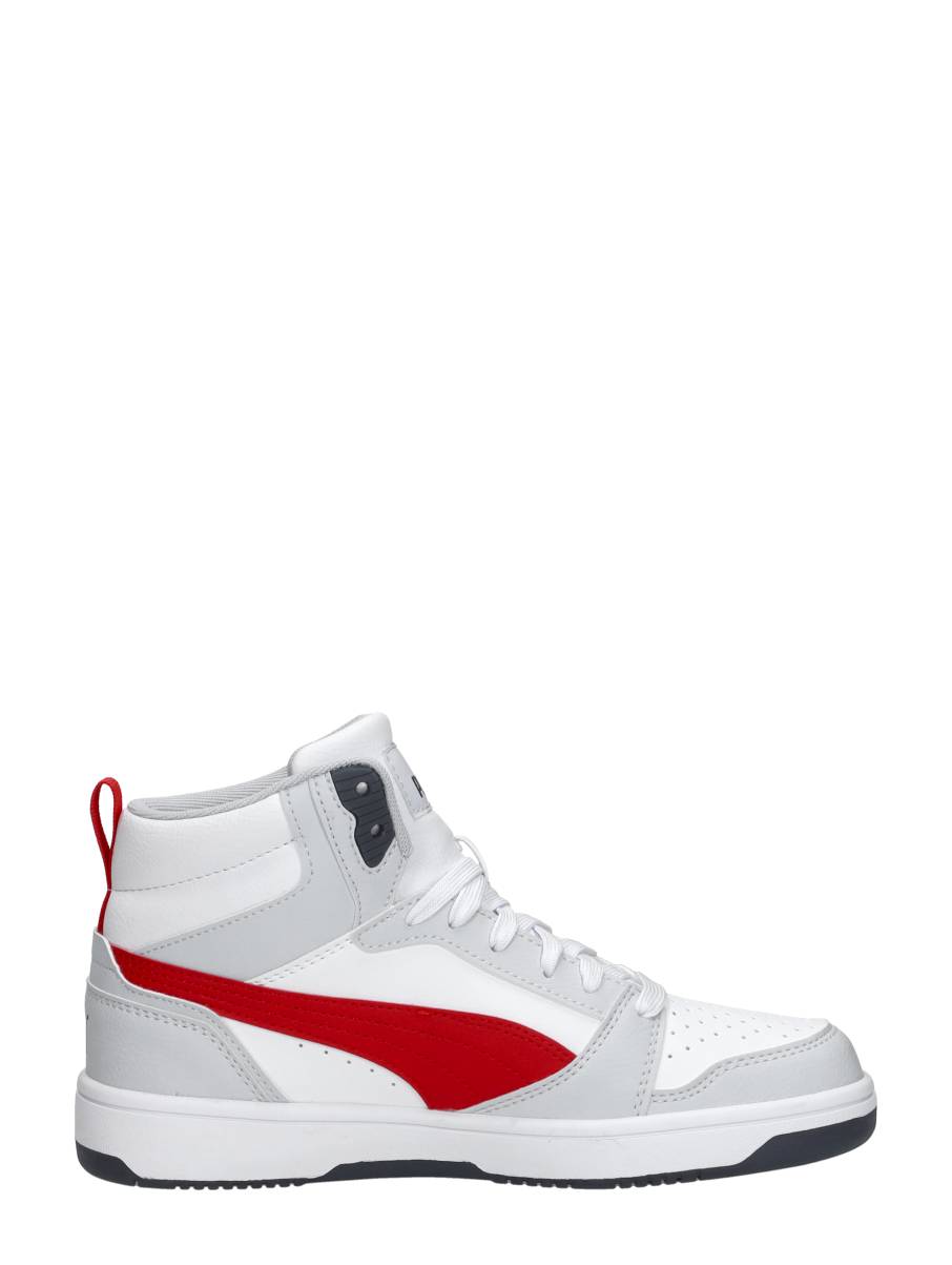 Puma - Puma Rebound V6 Mid Jr Licht Grijs – foto 4 van 4