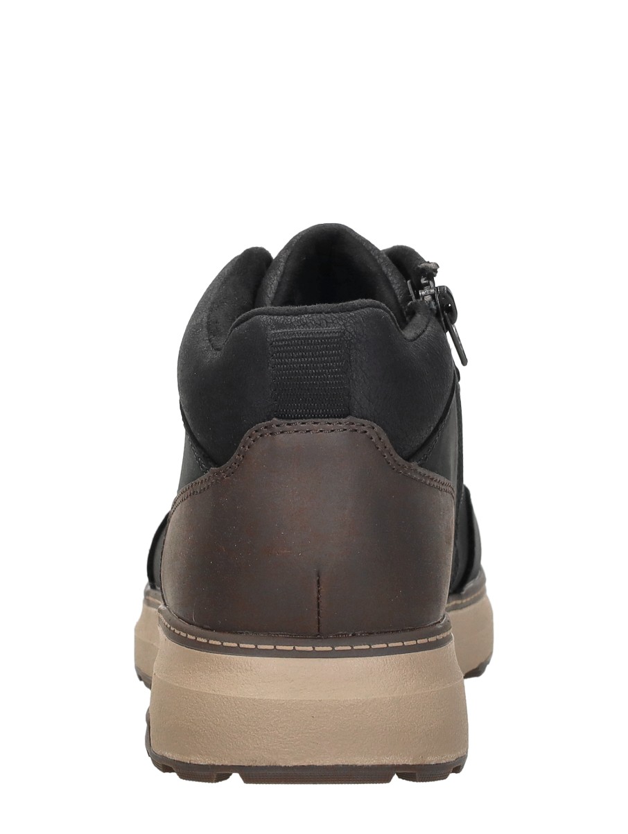Rieker - Veterschoenen Hoog – zwart – foto 3 van 4