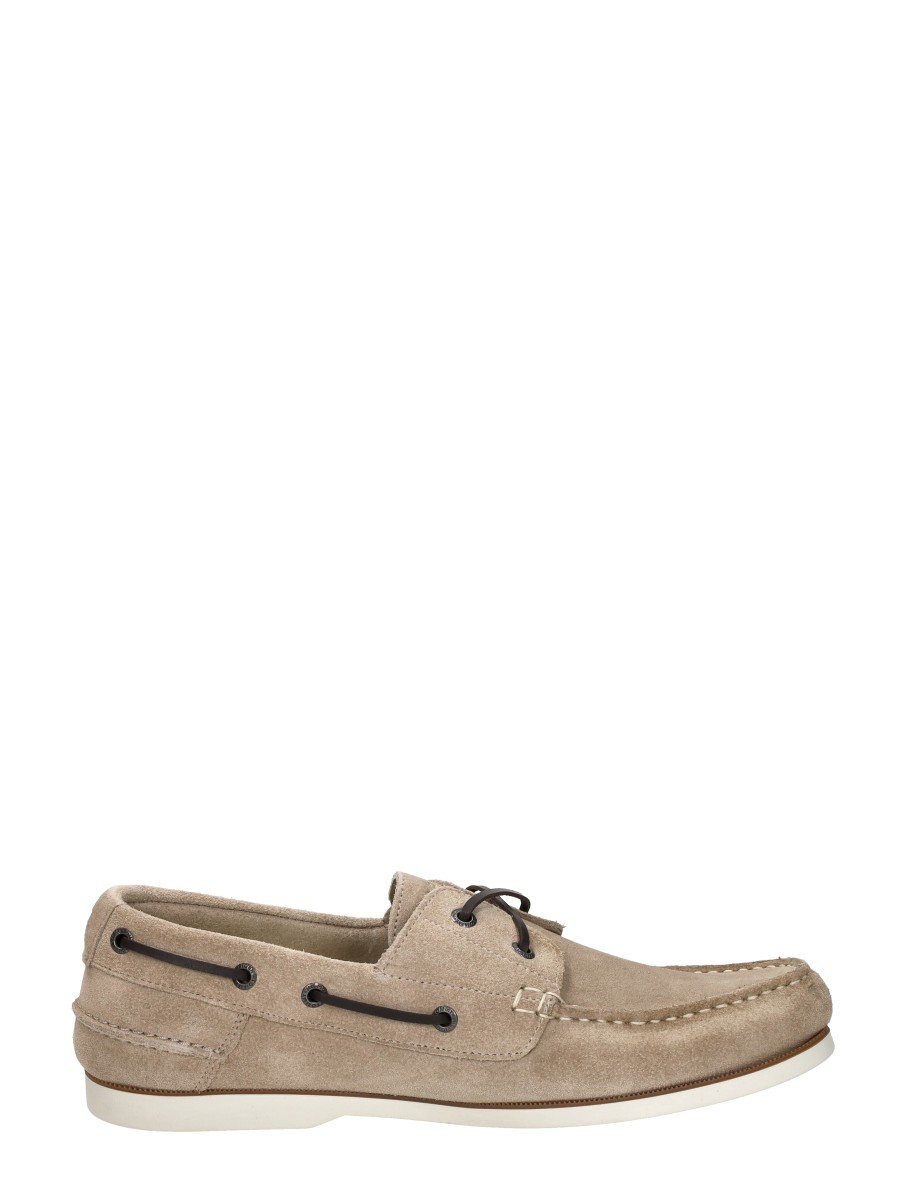 Tommy Hilfiger - Th Boat Shoe Core Suede – taupe – foto 4 van 4