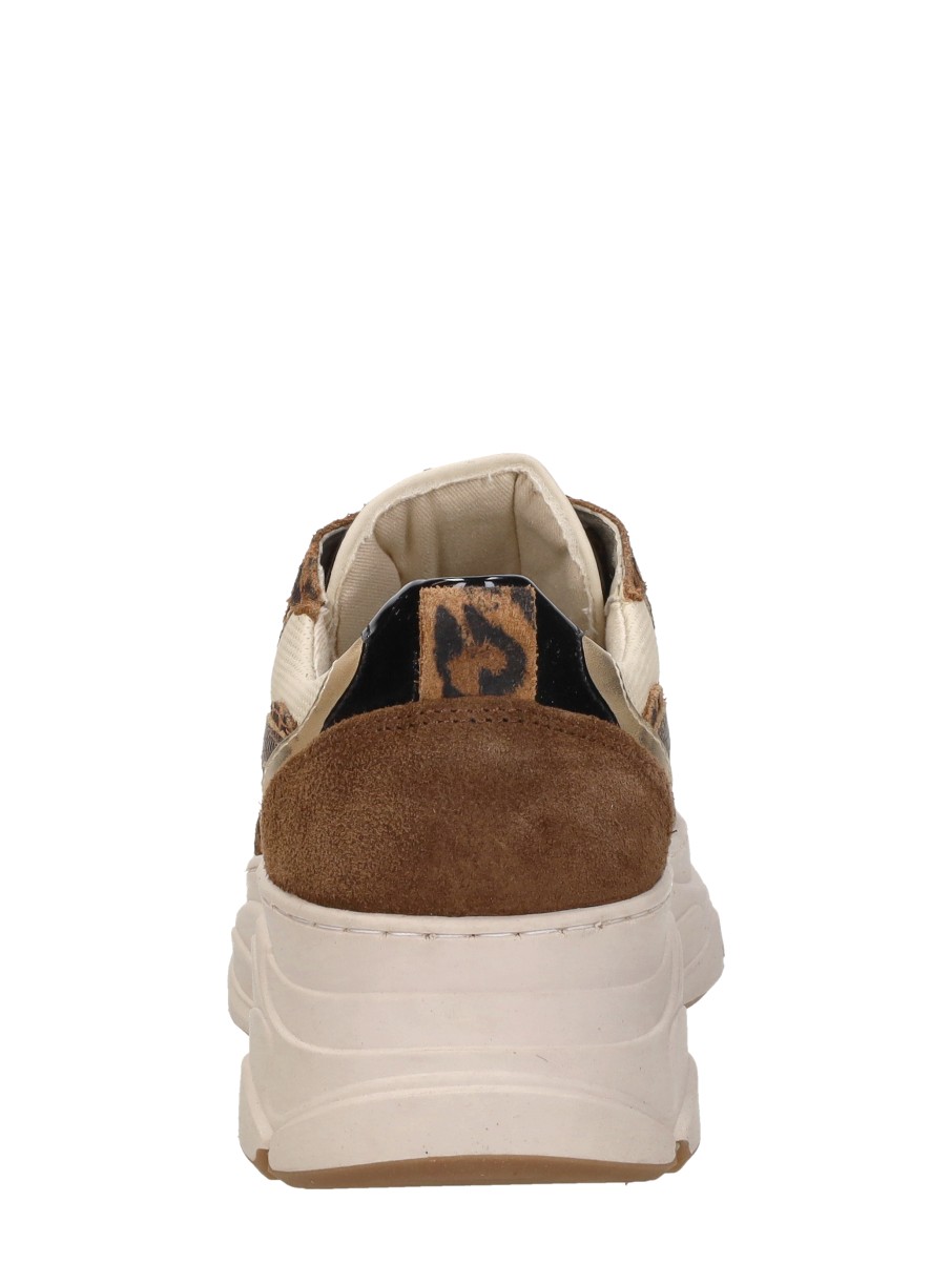 Sub55 - Sneakers Laag – donkerbruin – foto 3 van 4