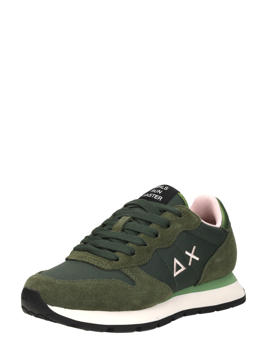SUN68 damessneaker groen