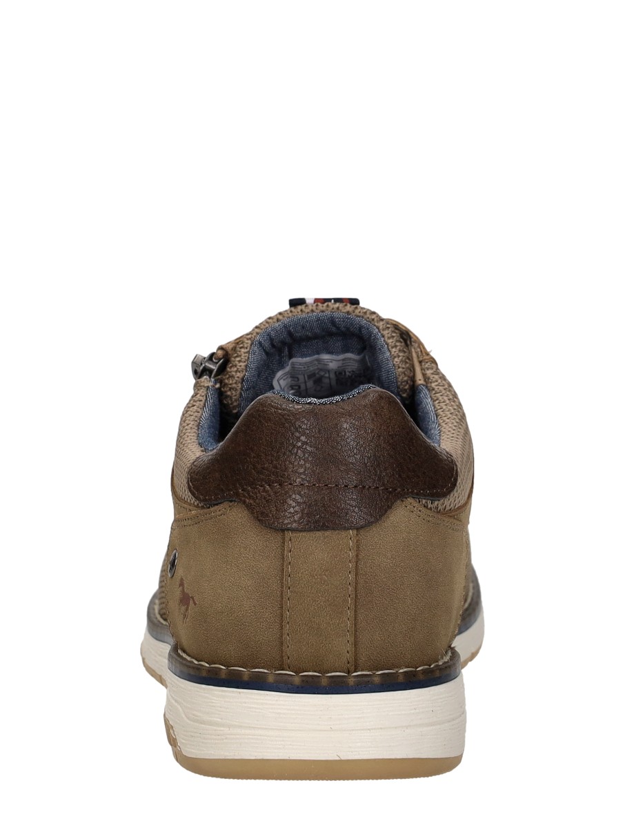 Mustang - Veterschoenen Laag – beige – foto 3 van 4