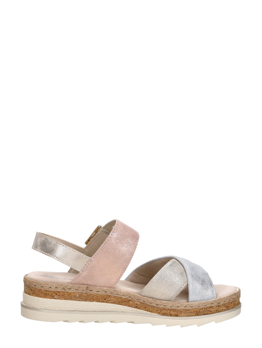 Rieker - Sandalen Plat  Kleuren – foto 4 van 4