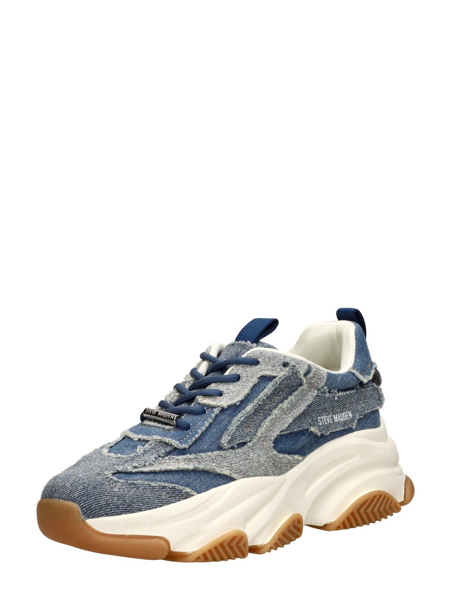 Steve Madden Possession-E damessneaker blauw