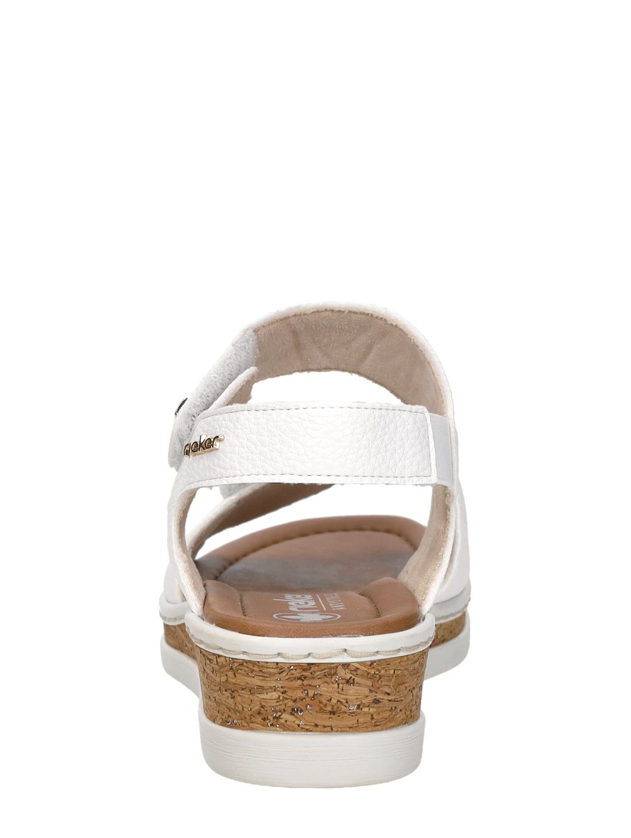Rieker - Sandalen Plat – wit – foto 3 van 4
