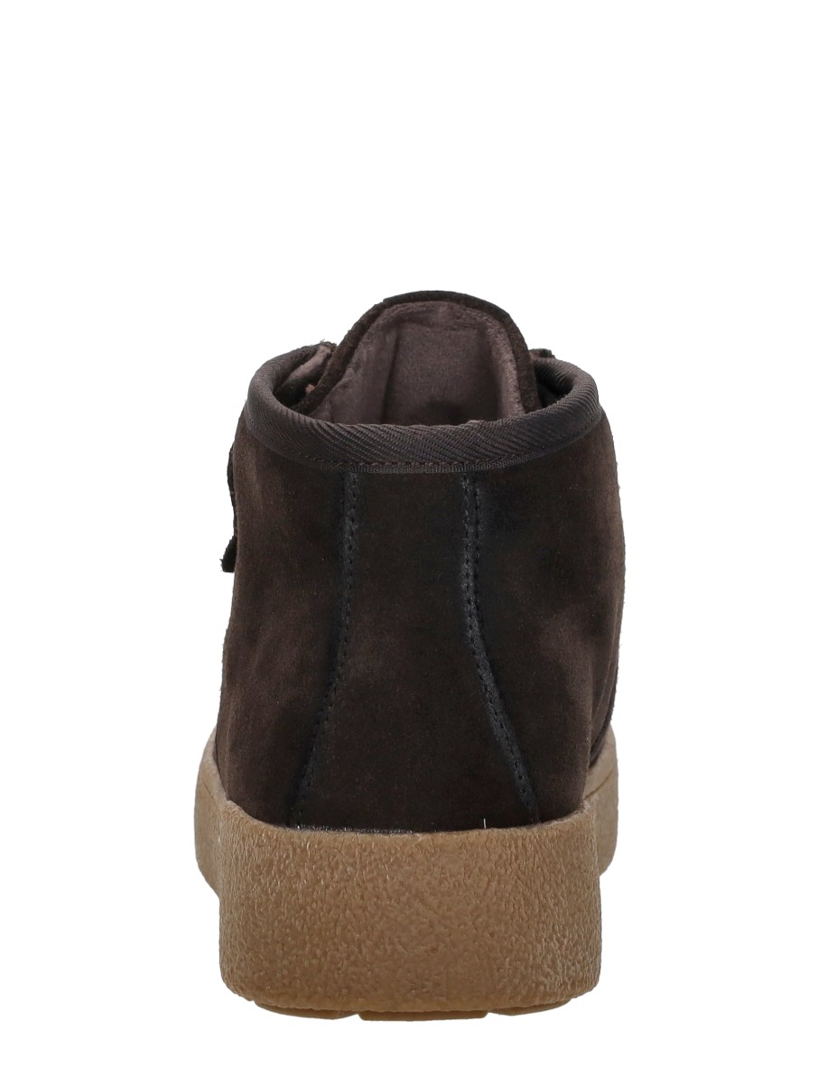 Tamaris - Veterschoenen Hoog – donkerbruin – foto 3 van 4
