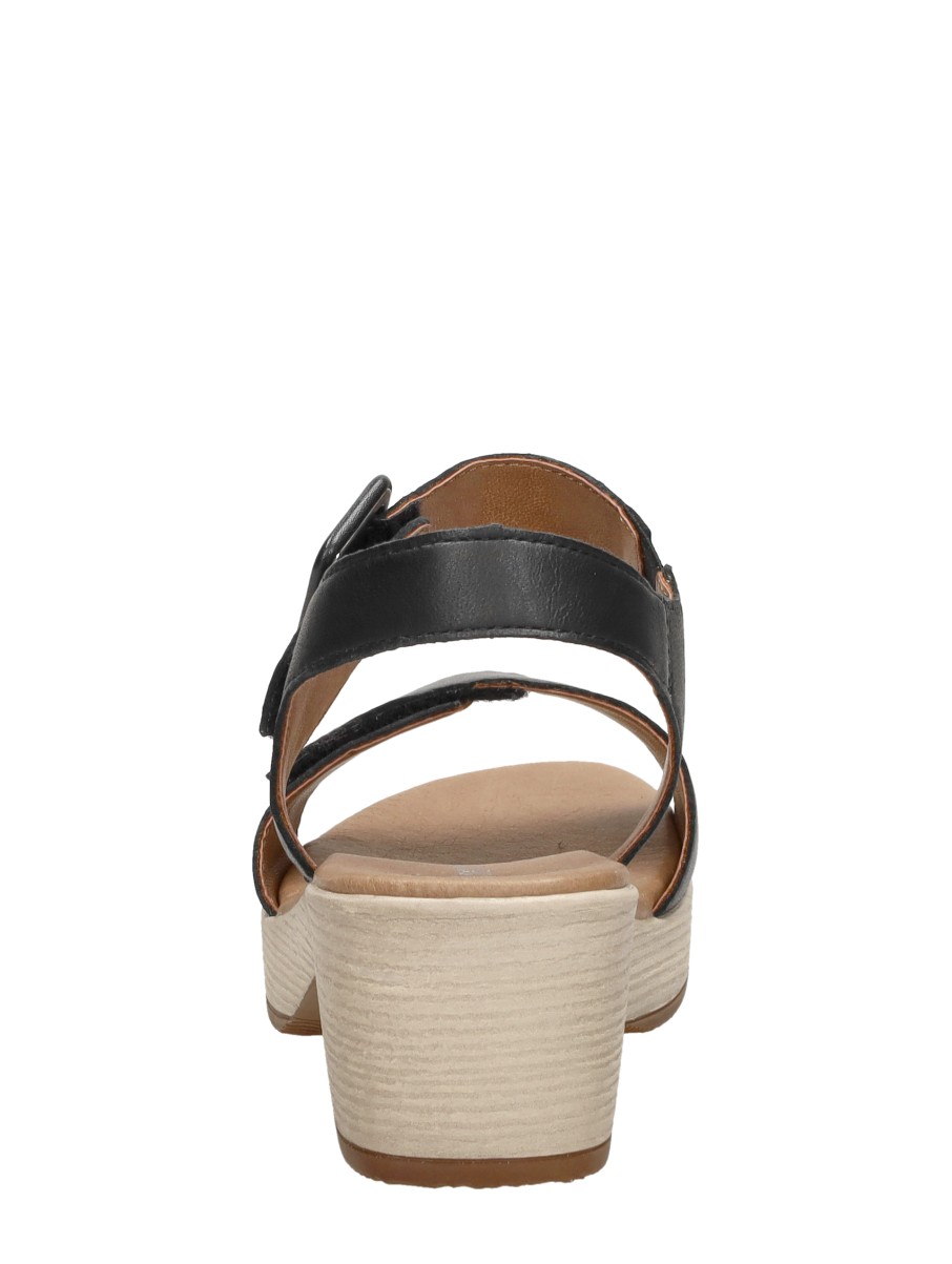 Remonte - Sandalen Hak – zwart – foto 3 van 4