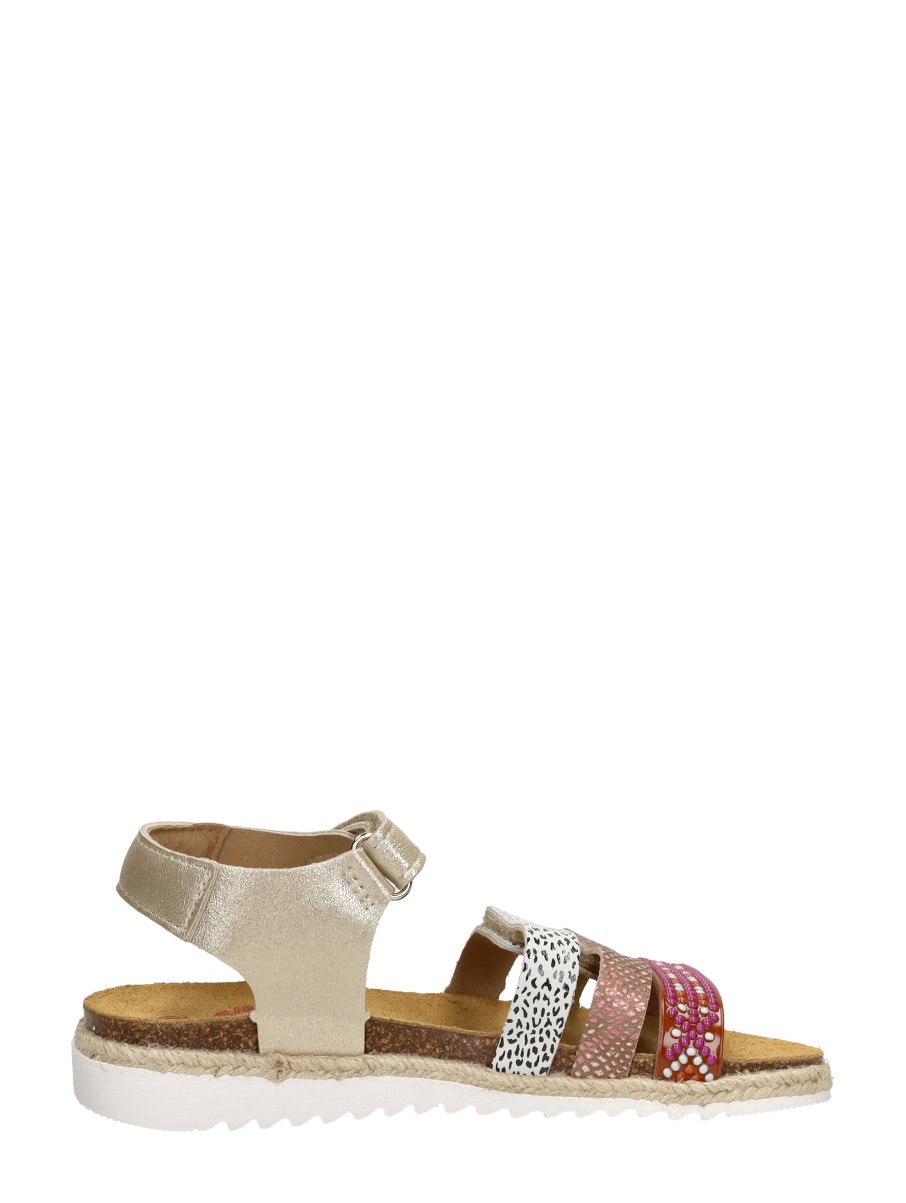 Develab - Meiden Sandalen – goudkleur – foto 4 van 4
