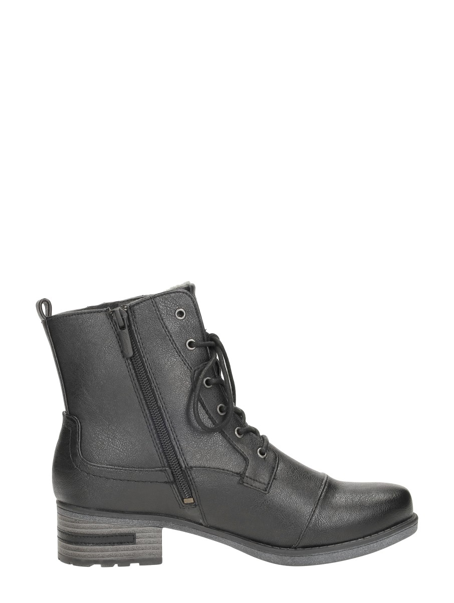 Mustang - Veterschoenen Hoog – zwart – foto 4 van 4