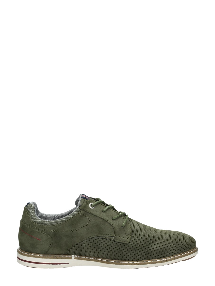 Mustang - Veterschoenen Laag – groen – foto 4 van 4