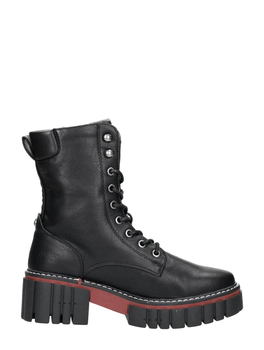 Mustang - Veterschoenen Hoog – zwart – foto 4 van 4