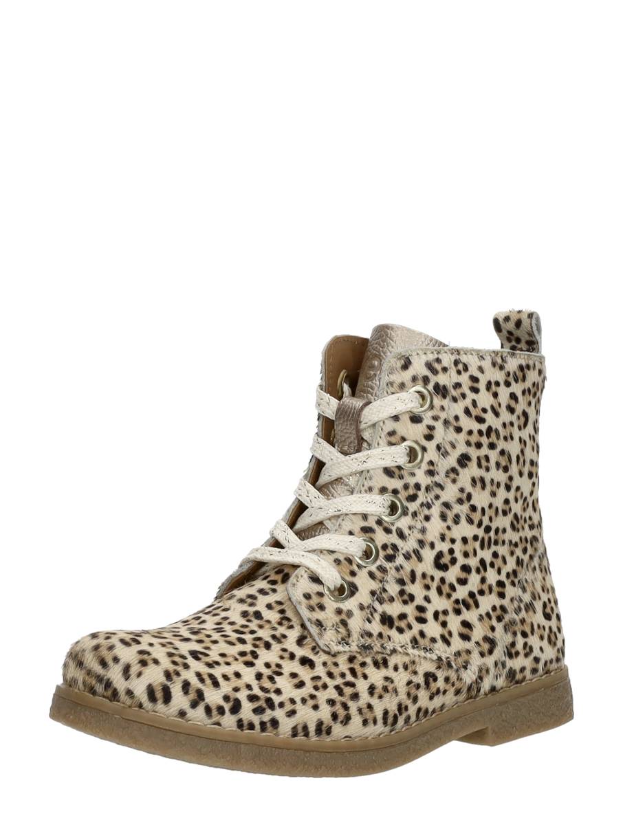 Keq - Veterschoen Hoog – beige – foto 2 van 4