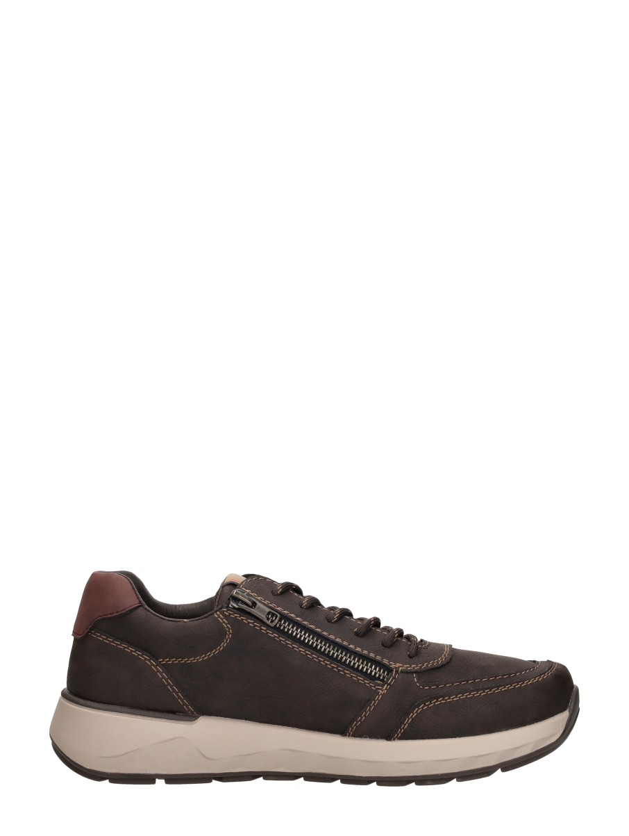 Rieker - Veterschoenen Laag – donkerbruin – foto 4 van 4