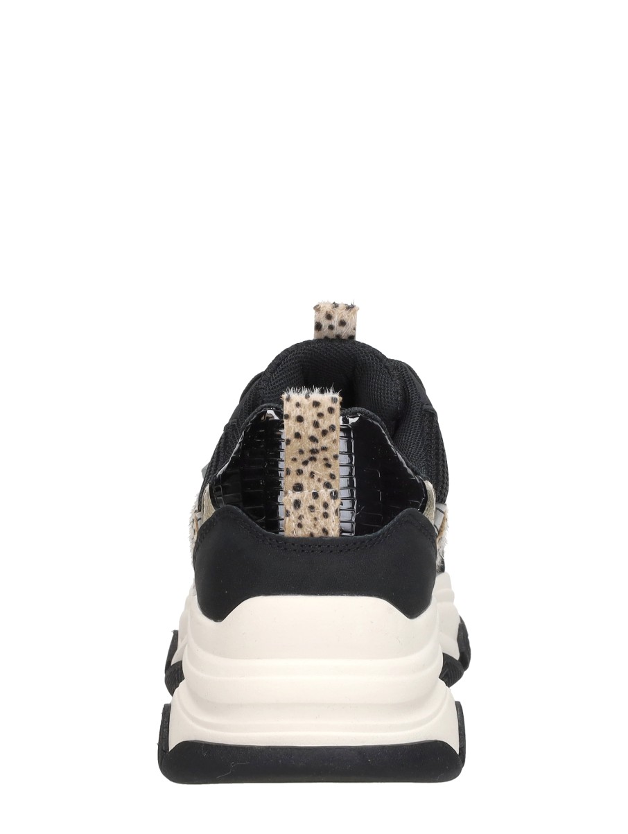 Sub55 - Sneakers Laag – zwart – foto 3 van 4