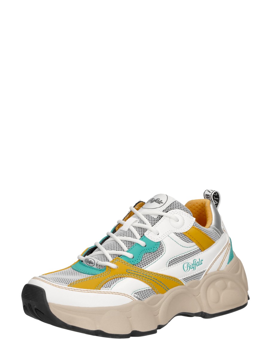 Buffalo damessneaker zilver