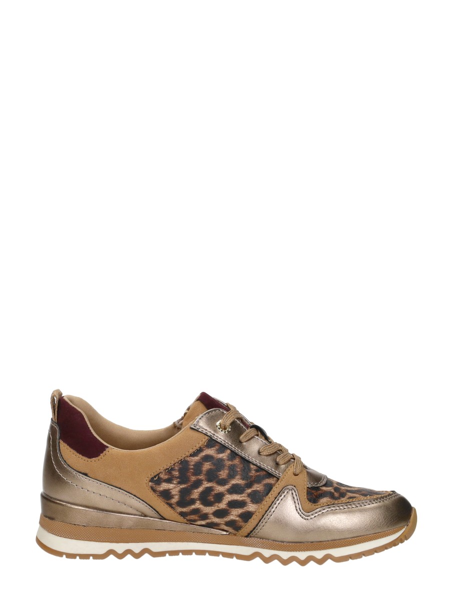 Marco tozzi - Sneakers Laag – goudkleur – foto 4 van 4