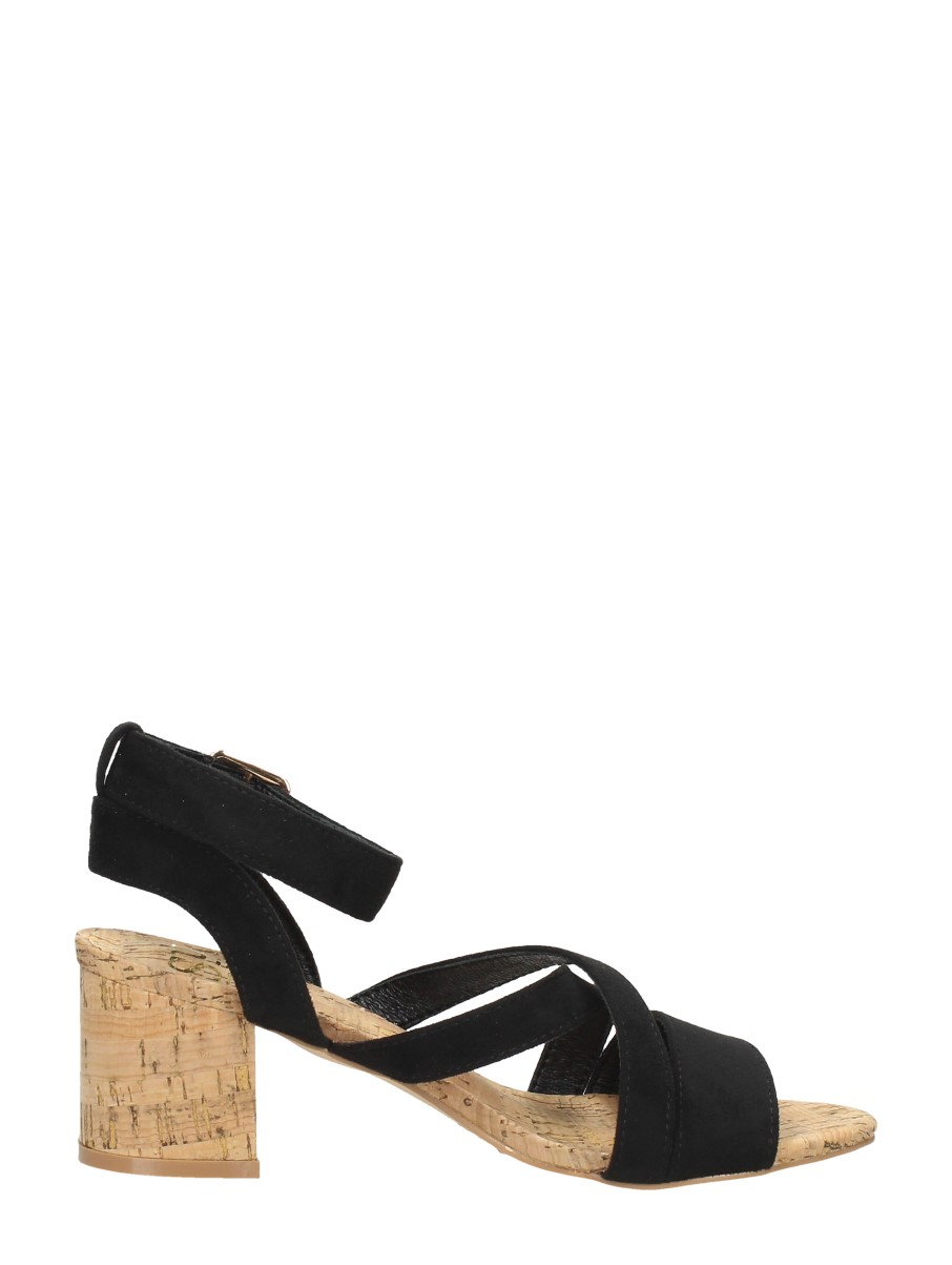 Sub55 - Sandalen Hak – zwart – foto 4 van 4
