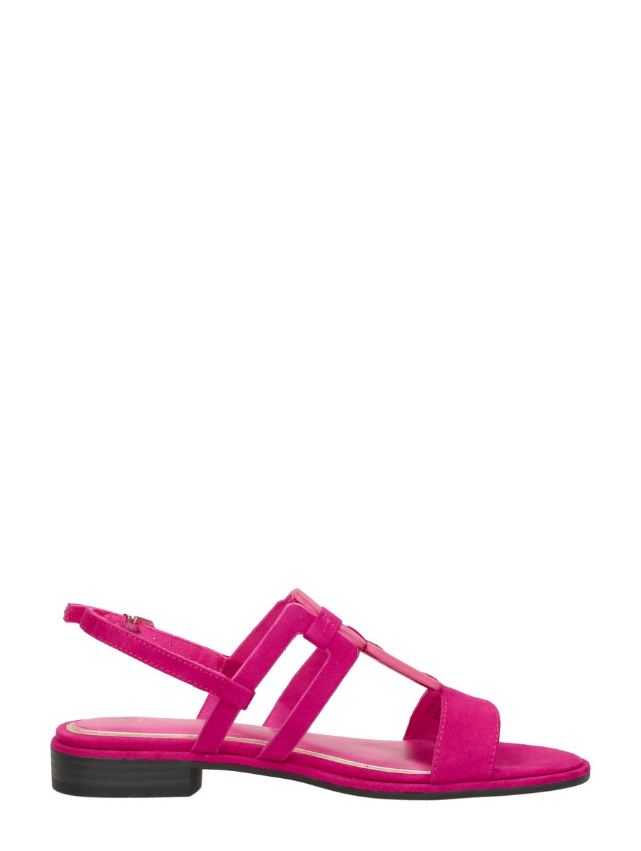 Marco tozzi - Sandalen Plat – fuchsia – foto 4 van 4