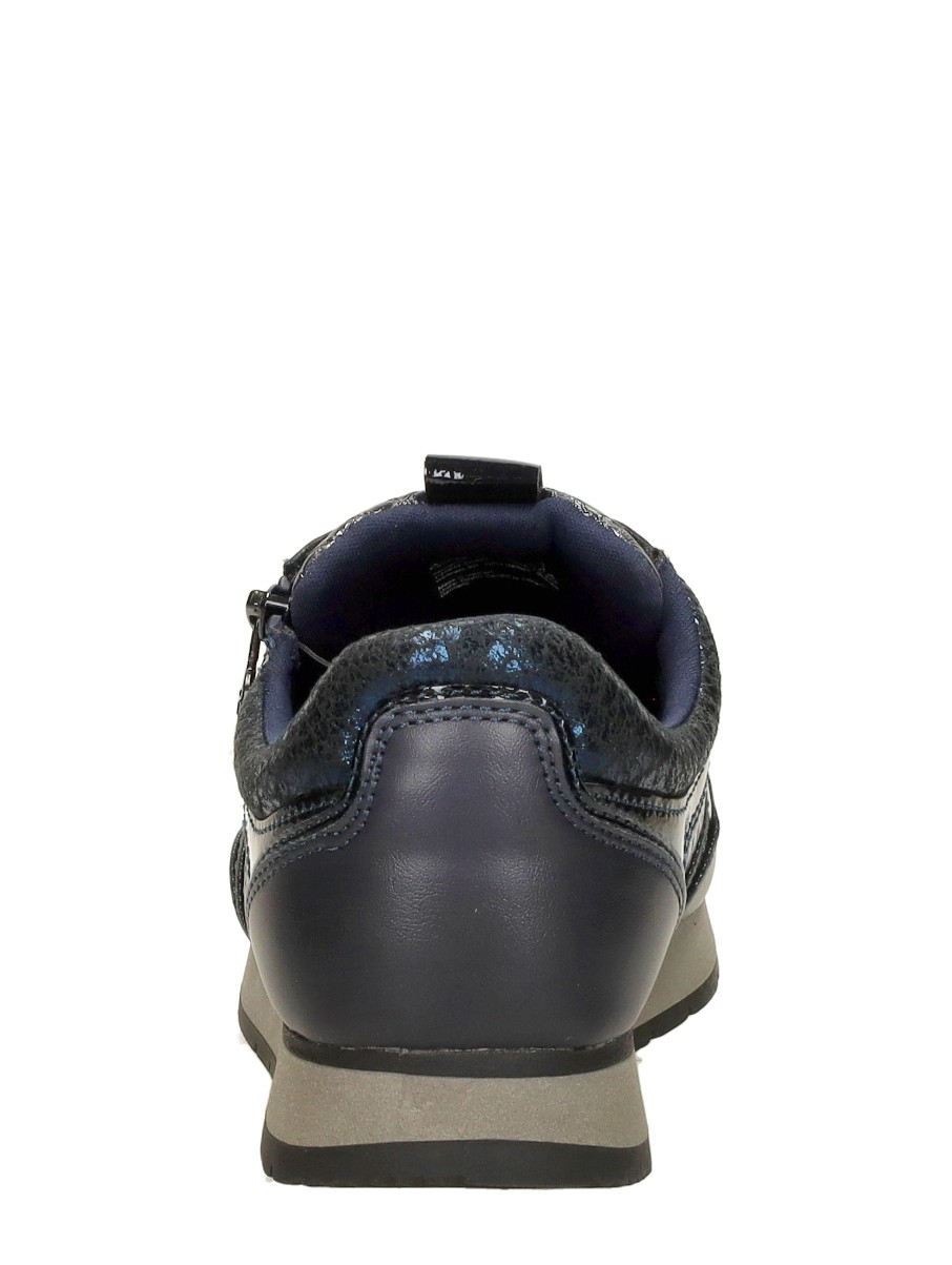Tamaris - Veterschoenen Laag – blauw – foto 3 van 4