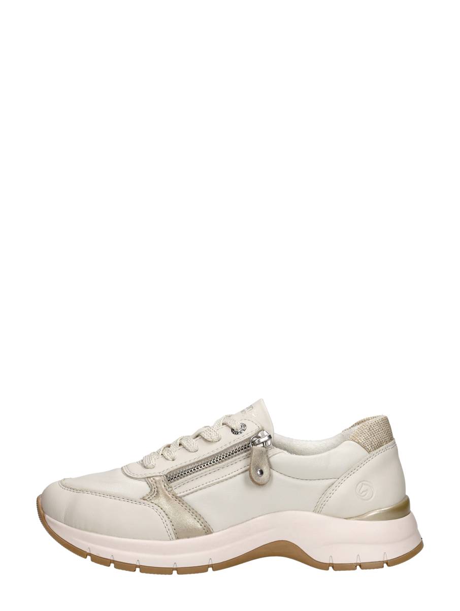 Remonte Veterschoenen Laag – Gebroken wit