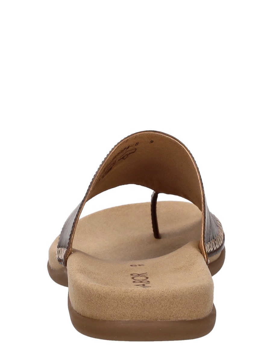 Gabor - Dames Slippers – cognac – foto 3 van 4