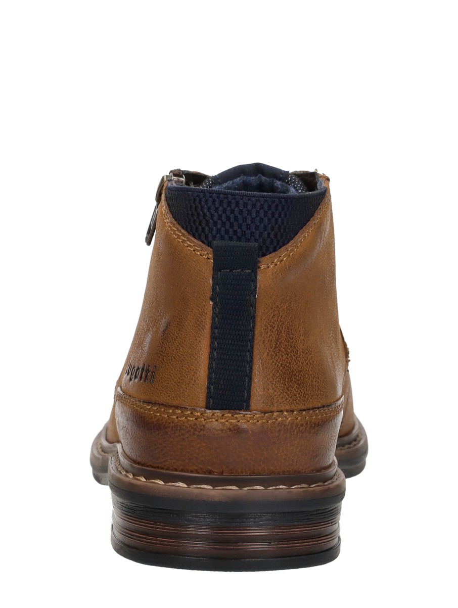 Bugatti - Veterschoenen Hoog – cognac – foto 3 van 4