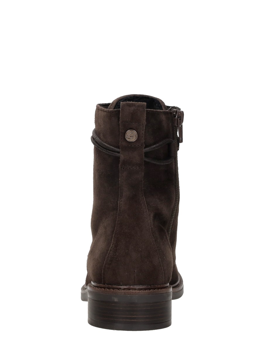 Remonte - Veterschoenen Hoog – donkerbruin – foto 3 van 4