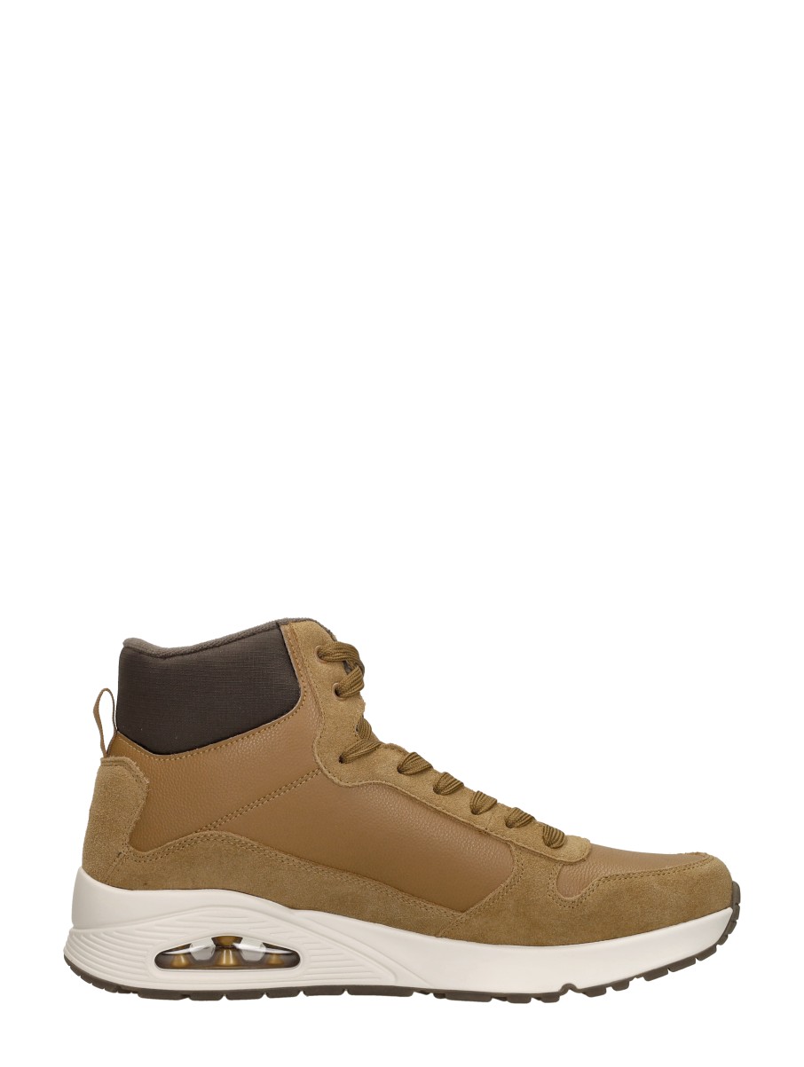 Skechers - Sneakers Hoog Middel Bruin – foto 4 van 4